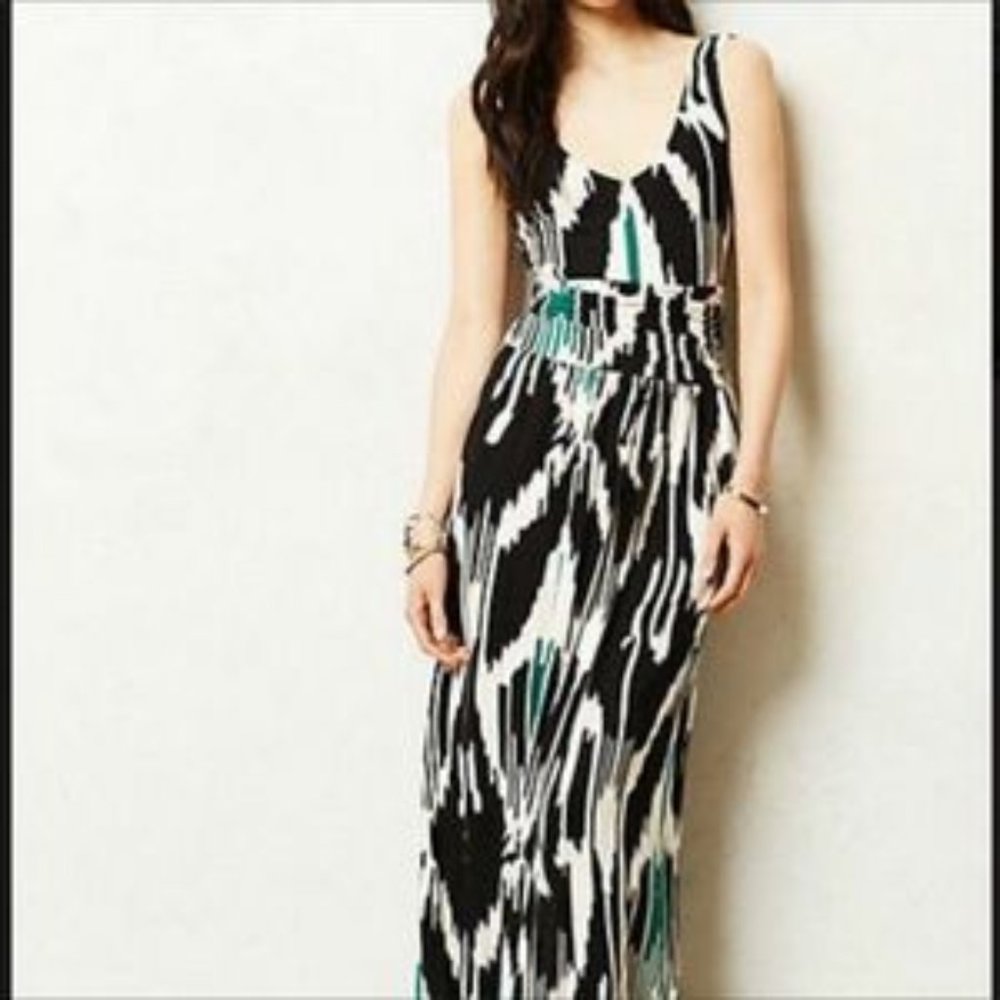 Anthropologie ikat maxi dress/Vanessa Virginia